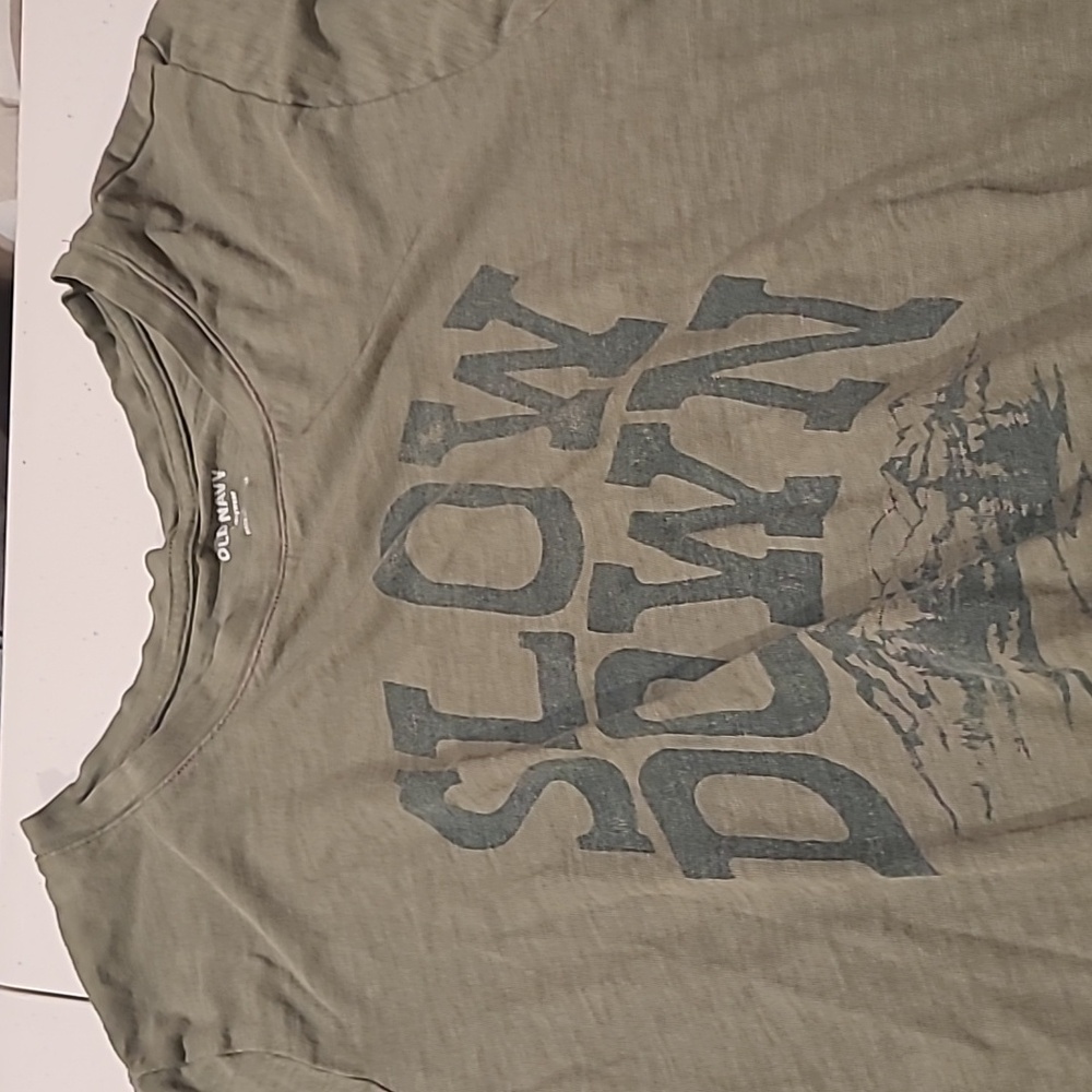 A kids green t-shirt